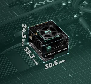 120a sensored brushless esc