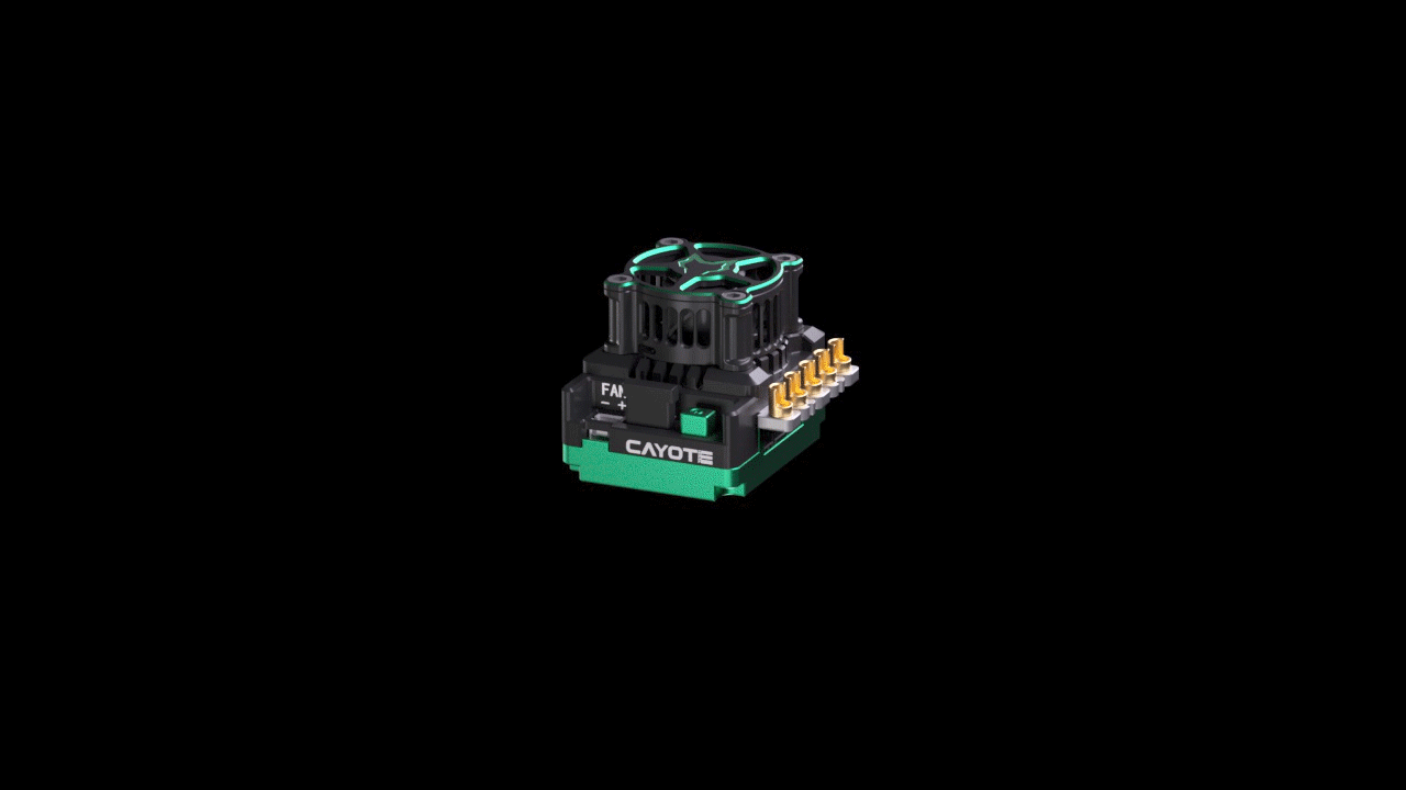 powerful 110th scale sensored ESC