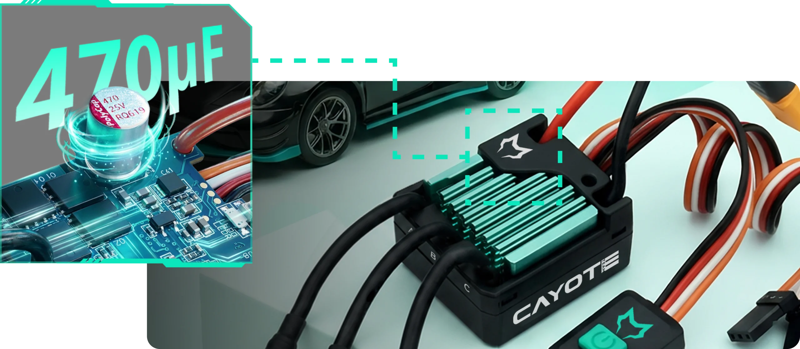 High-Capacity Pole 30SL waterproof ESC